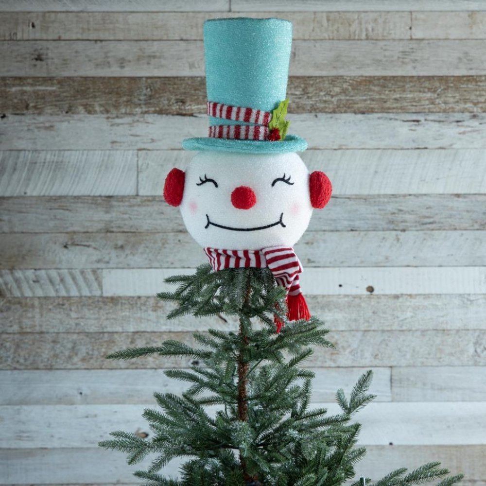 Snowman Christmas Tree Topper